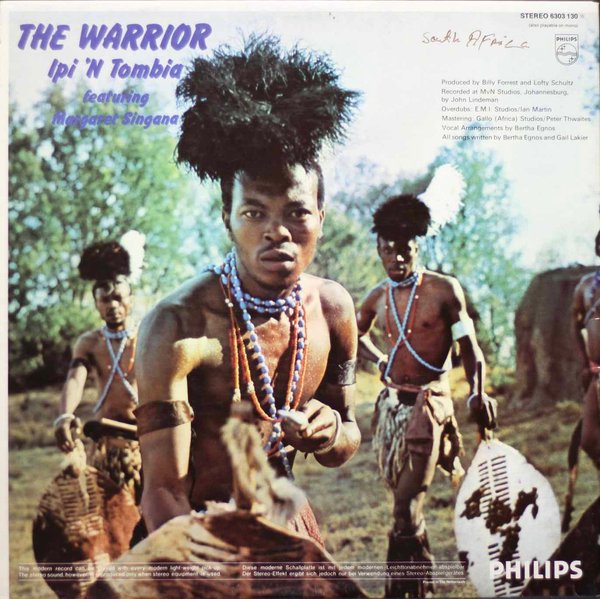 Ipi 'N Tombia Featuring Margaret Singana: The Warrior LP (Käyt)